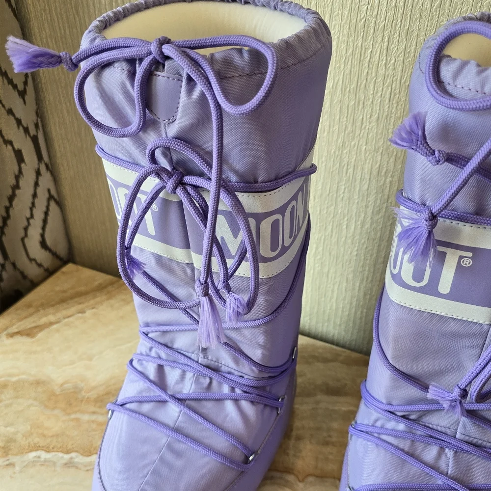 Moon Boots Icon Snow Boot Lilac - Purple Moon Boot - Picture 6 of 12